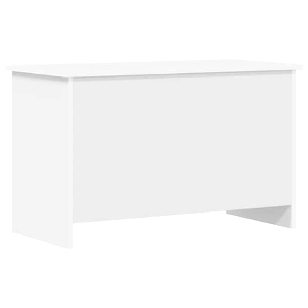 Hoiukarp ladustamisega Valge 80 × 40 × 50 cm Tehispuit