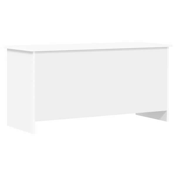 Hoiukarp ladustamisega Valge 100 × 40 × 50 cm Tehispuit