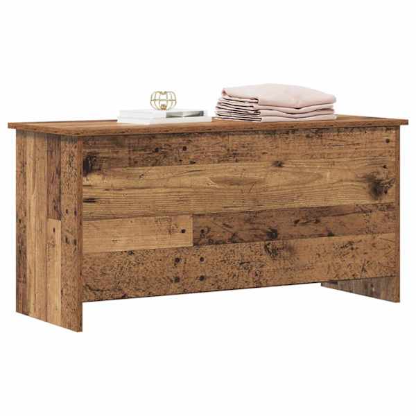 Hoiukarp ladustamisega Vana puit 100 × 40 × 50 cm Tehispuit