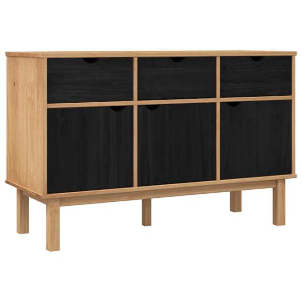 Kummut OTTA Pruun ja must 114 × 43 × 73,5 cm
