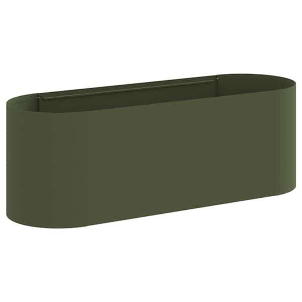 Peenrakast 120 × 40 × 40 cm – oliiviroheline