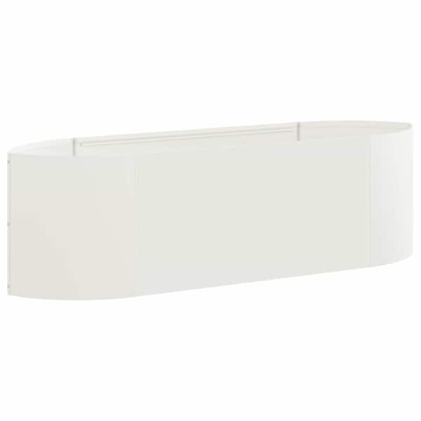 Peenrakast 140 × 40 × 40 cm, teras – valge