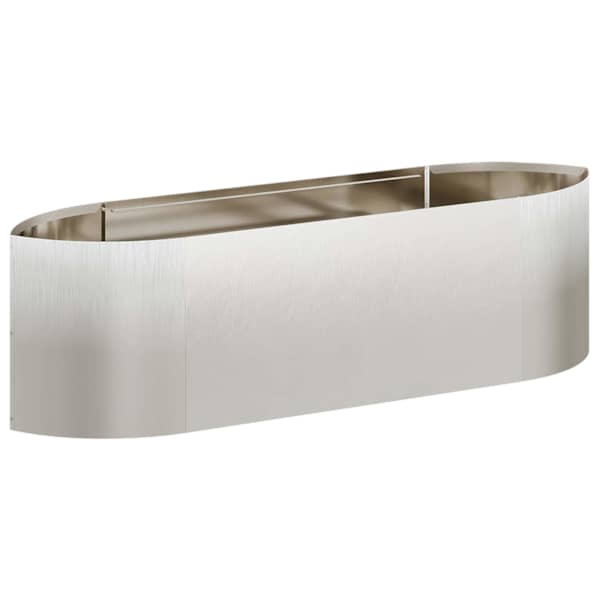 Peenrakast 140 × 40 × 40 cm, teras – hõbedane