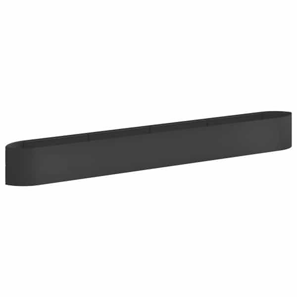 Peenrakast 380 × 40 × 40 cm, teras – must