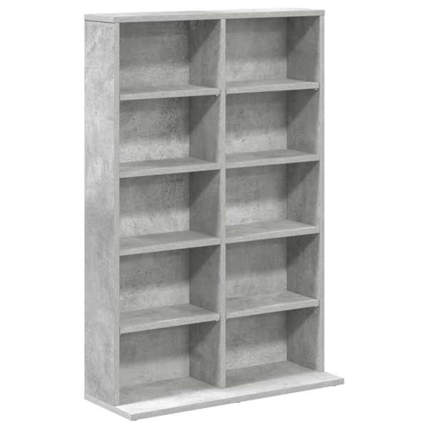 CD kapp Betoonhall 65 × 23,5 × 97,5 cm Tehispuit
