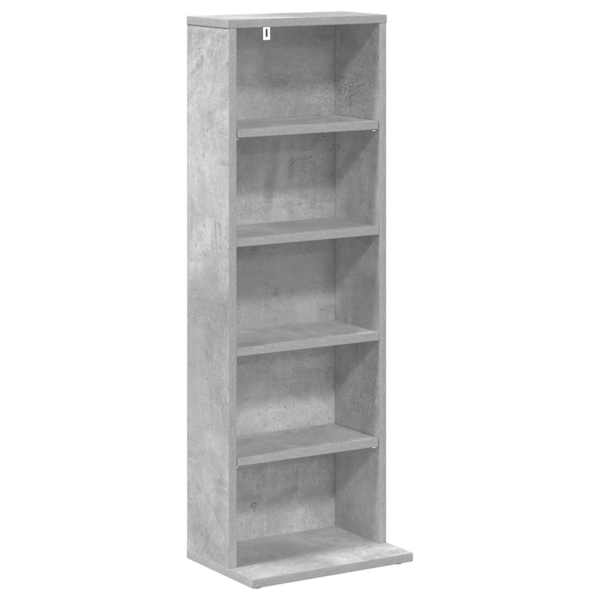 CD kapp Betoonhall 33 × 23,5 × 97,5 cm Tehispuit