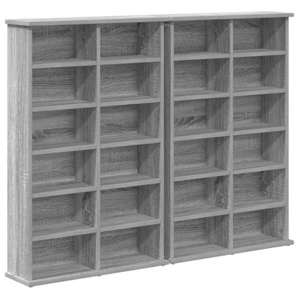 CD kapp 2 tk Hall Sonoma 60 × 17 × 92 cm Tehispuit
