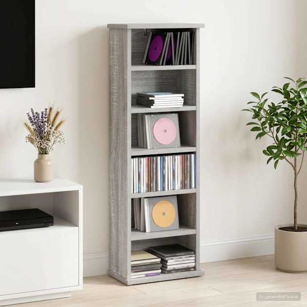 CD kapp Hall Sonoma 60 × 17 × 92 cm Tehispuit