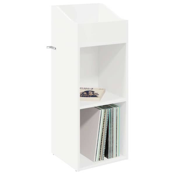 Plaadikapp Valge 36 × 36 × 95,5 cm Tehispuit