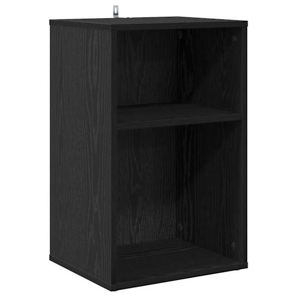Plaadikapp Must tamm 38 × 33 × 61 cm Tehispuit