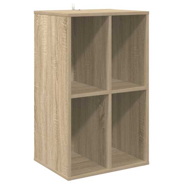 Plaadikapp Sonoma tamm 44,5 × 36,5 × 74,5 cm Tehispuit