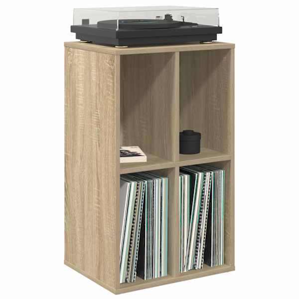 Plaadikapp Sonoma tamm 44,5 × 36,5 × 74,5 cm Tehispuit