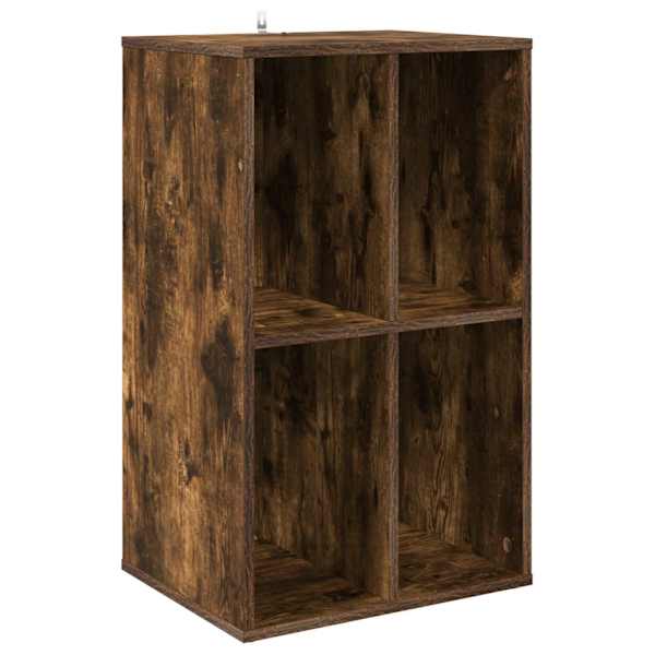 Plaadikapp Suitsutatud tamm 44,5 × 36,5 × 74,5 cm Tehispuit