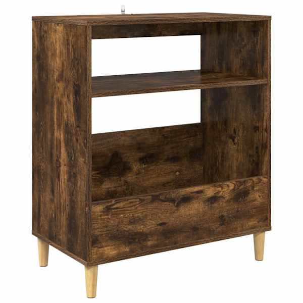 Plaadimängija alus Suitsutatud tamm 71 × 39,5 × 83 cm Tehispuit