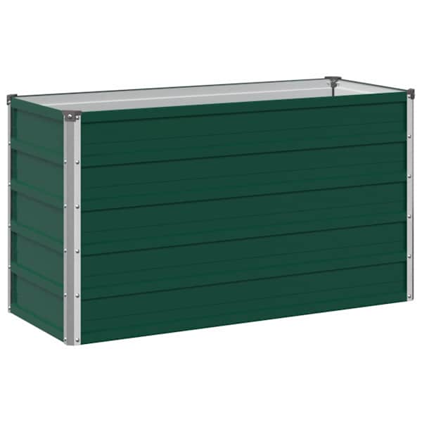 Peenrakast 100 × 40 × 55 cm, teras – roheline