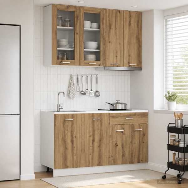 Köök üksus LYON 4 tk Artisan tamm Tehispuit