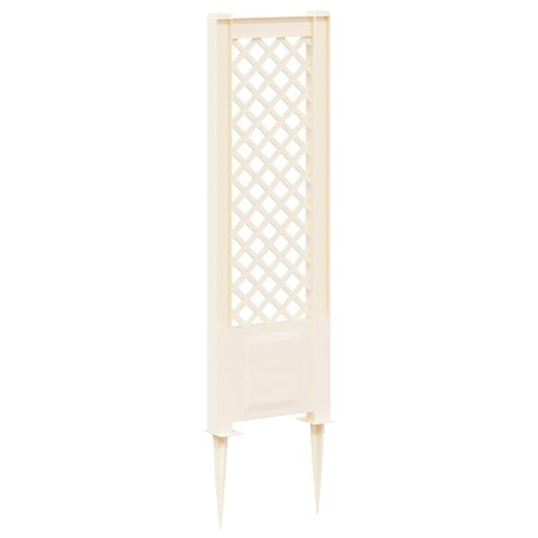 Taimekast 43 × 6 × 165 cm, PP – valge