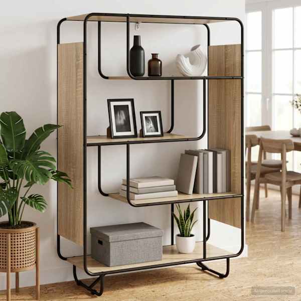 Kõrge kapp Sonoma tamm 93.5 × 37.5 × 144 cm Tehispuit
