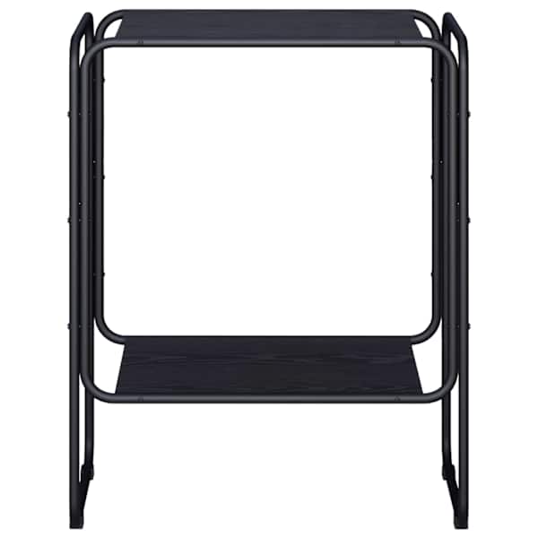 Puhvetkapp Must tamm 60 × 38 × 75 cm Tehispuit