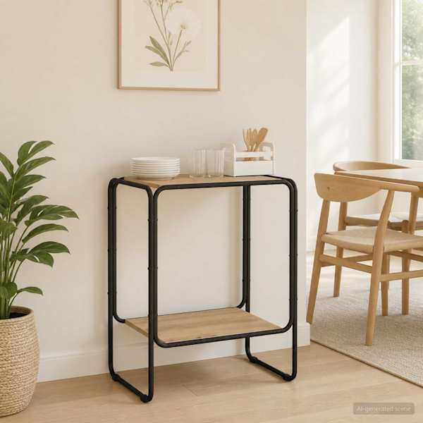 Puhvetkapp Artisan tamm 60 × 38 × 75 cm Tehispuit