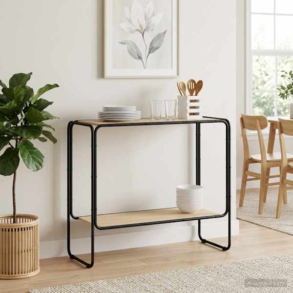 Puhvetkapp Sonoma tamm 93.5 × 38 × 75 cm Tehispuit