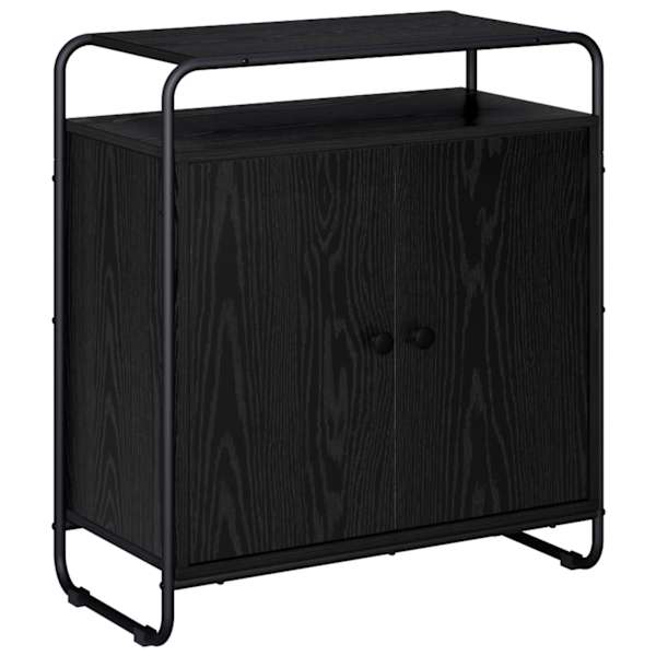 Puhvetkapp Must tamm 68 × 35 × 75 cm Tehispuit