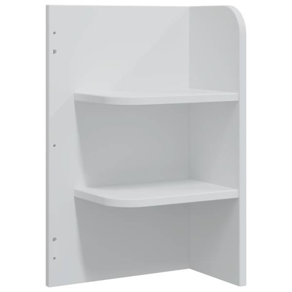 Tualettlaua komplekt FAUSKE 4 tk Valge 76 × 50 × 143 cm