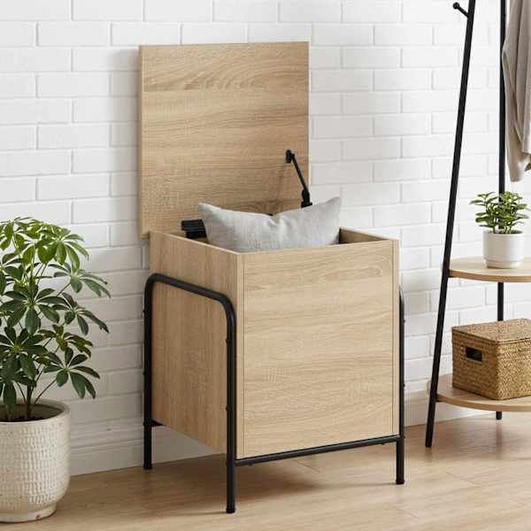 Salvestuskarp Sonoma tamm 80 × 40 × 49,5 cm Tehispuit