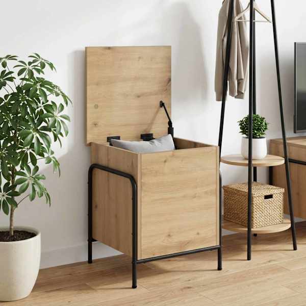 Salvestuskarp Artisan tamm 80 × 40 × 49,5 cm Tehispuit