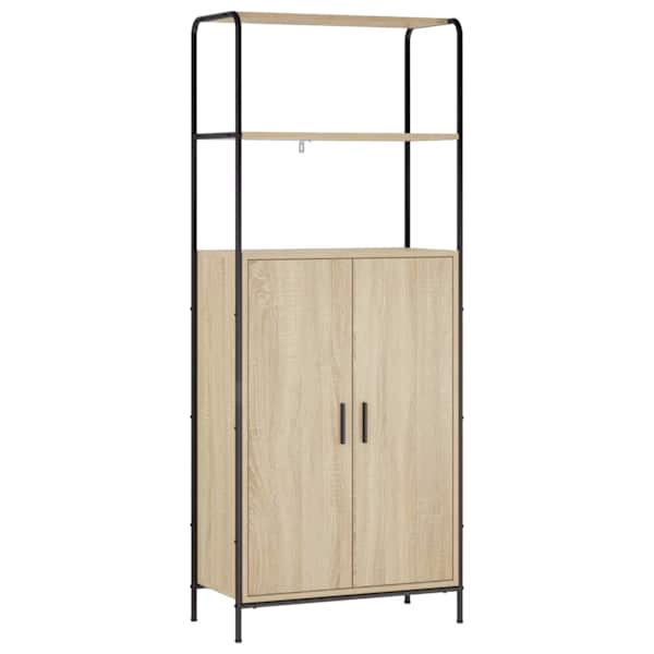 Kõrge hoiukapp Sonoma tamm 40 × 33 × 161 cm Tehispuit