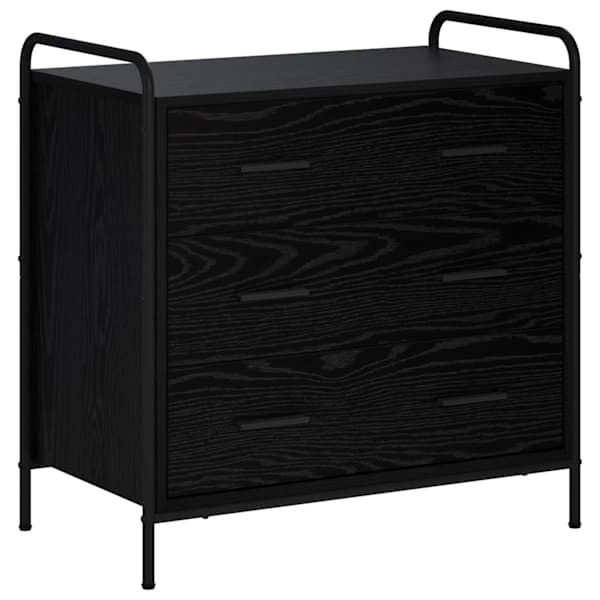 Sahtlibüroo Must tamm 70 × 39,5 × 71 cm Tehispuit