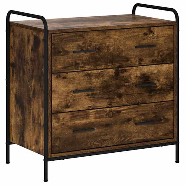 Sahtlibüroo Suitsutatud tamm 70 × 39,5 × 71 cm Tehispuit