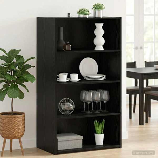 Kõrgushein Must tamm 70 × 41 × 124 cm Tehispuit