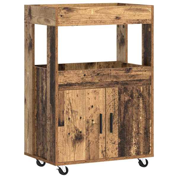 Baari Rattur Vana puit 60 × 39,5 × 89 cm Tehispuit