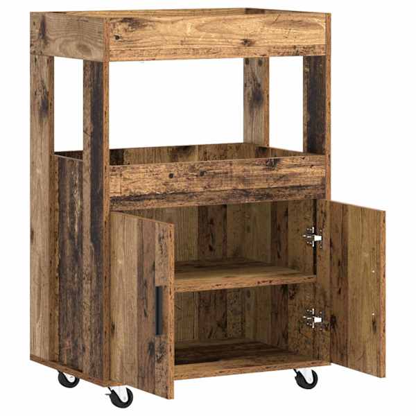Baari Rattur Vana puit 60 × 39,5 × 89 cm Tehispuit