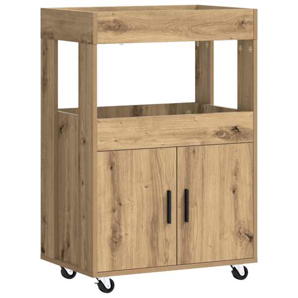 Baari Rattur Artisan tamm 60 × 39,5 × 89 cm Tehispuit