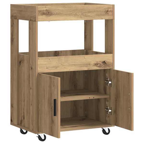 Baari Rattur Artisan tamm 60 × 39,5 × 89 cm Tehispuit