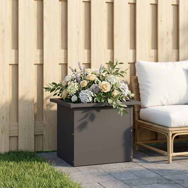 LED-valgustusega taimekast 30 × 40 × 30 cm, teras – must