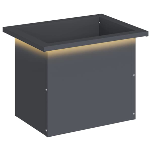 LED-valgustusega taimekast 30 × 40 × 30 cm, teras – antratsiithall