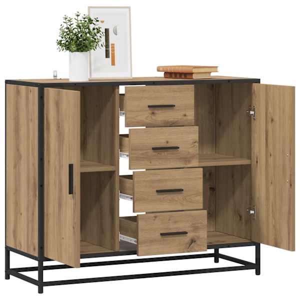 Kõide Artisan tamm 92 × 35 × 76 cm Tehispuit