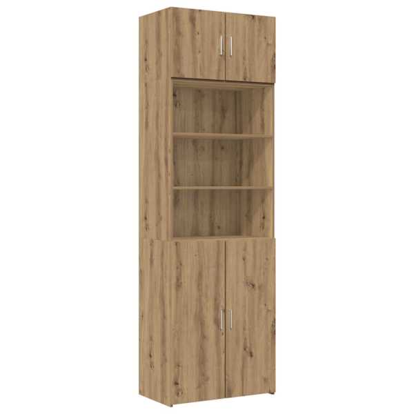 Säilituskapp riiulitega Artisan tamm 70 × 42,5 × 225 cm