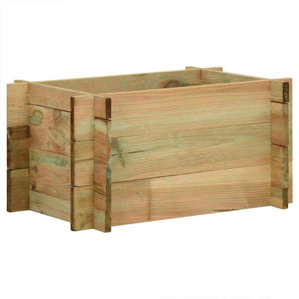 Peenrakast 80 × 80 × 32 cm, männipuit – roheline