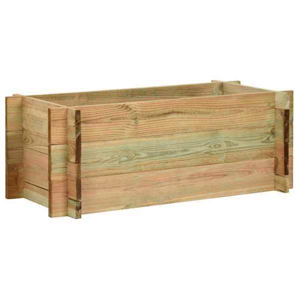 Peenrakast 120 × 80 × 32 cm, männipuit – roheline