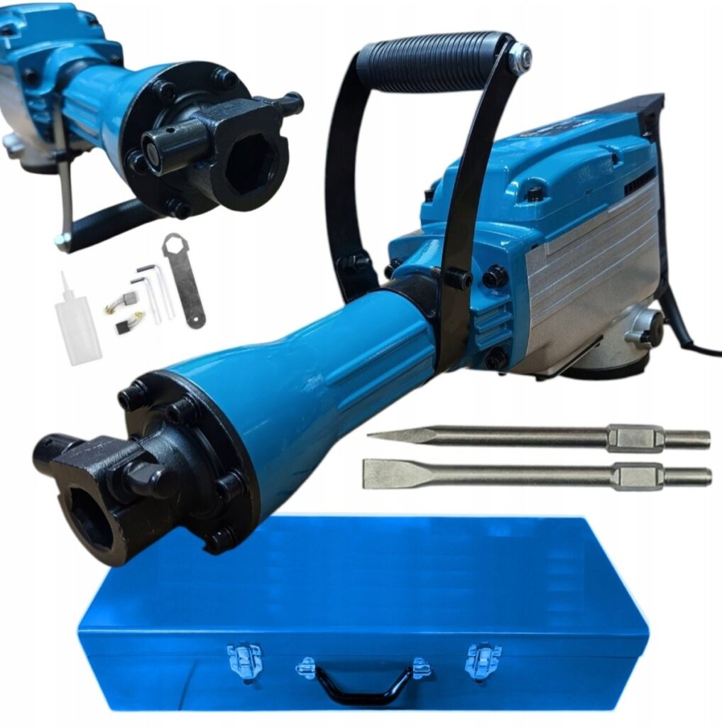 BULL-TECH lammutushaamer 1700 W 55 J HEX-30 koos 2 peitliga BT25601