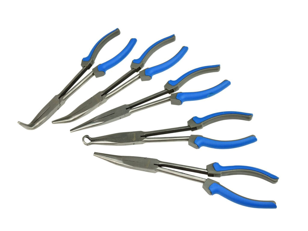 5-osaline pikkade tangide komplekt 280 mm