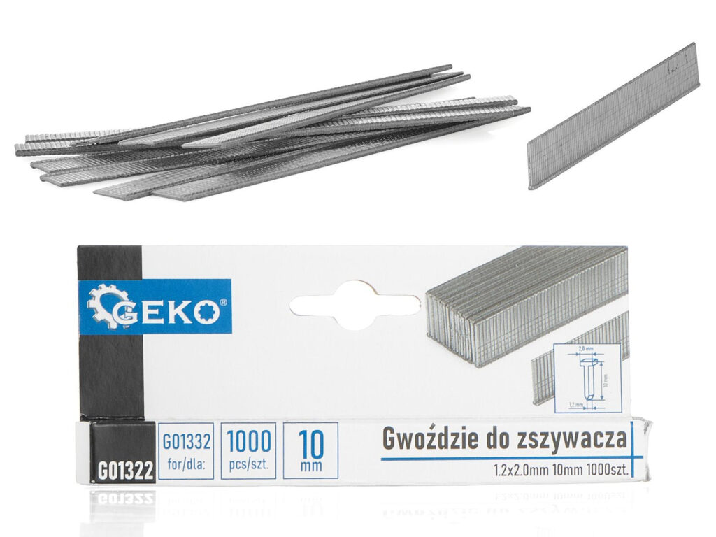 Brad-naelad 1.2 x 2.0 mm, 10 mm, 1000 tk – 5 pakki / 5000 naela