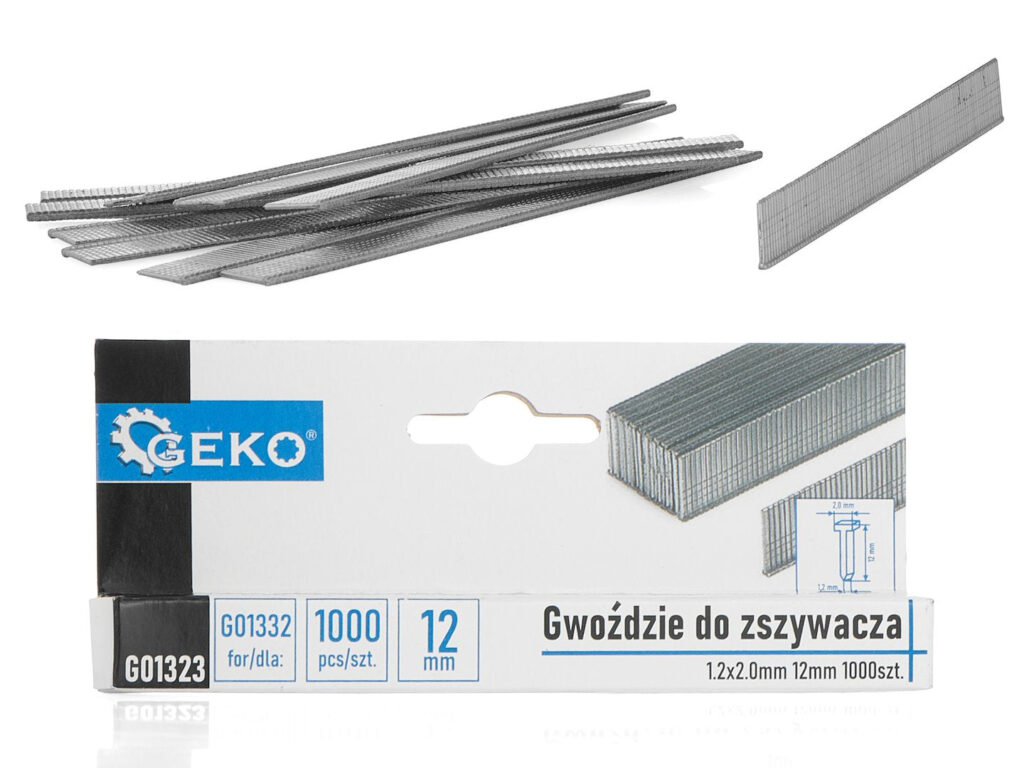 Naelad 1.2 x 2.0 mm, 12 mm, 1000 tk – 5 pakki / 5000 naela