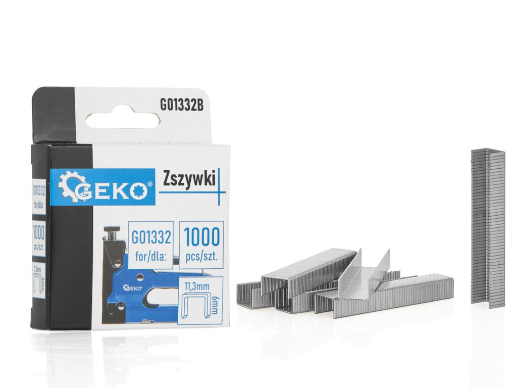 Klambrid 1.2 x 11.3 mm, 6 mm, 1000 tk – 5 pakki / 5000 klambrit
