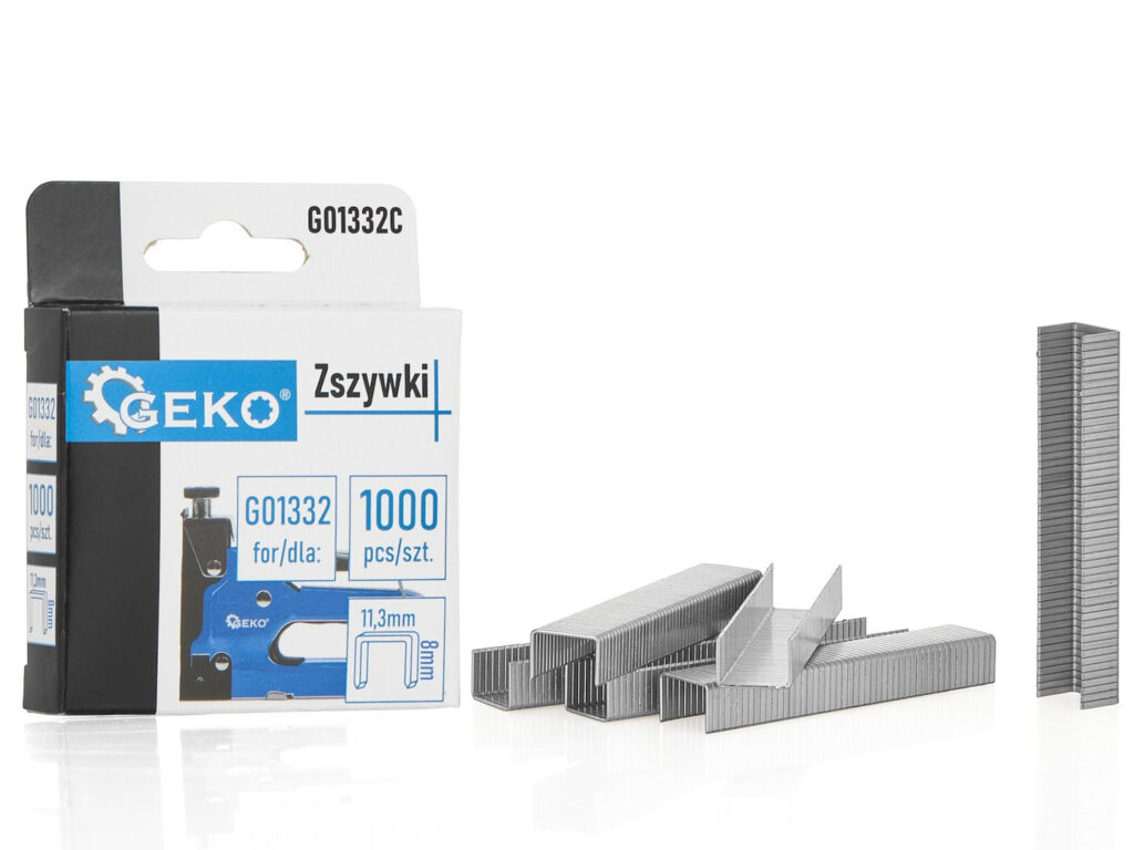 Klambrid 1.2 x 11.3 mm, 8 mm, 1000 tk – 5 pakki / 5000 klambrit