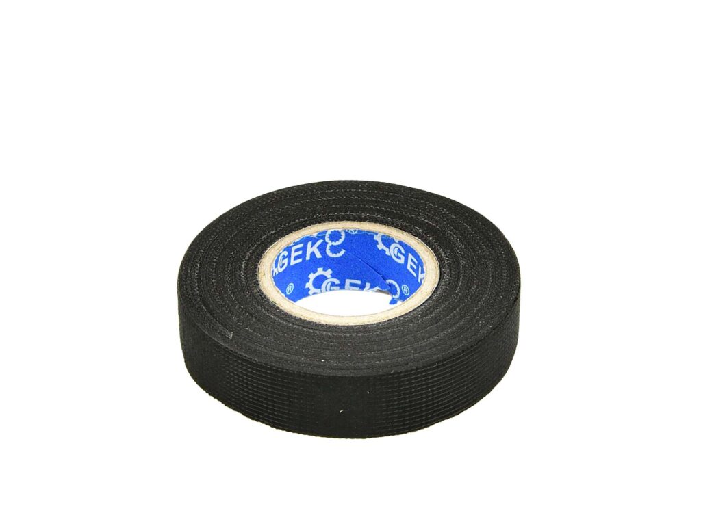 Riidest teip kaablikimpude jaoks, 19 mm x 15 m – 4 rulli komplekt